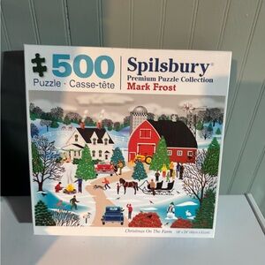 Christmas On The Farm Puzzle - 500 Pieces